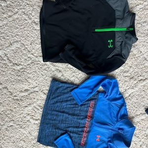 Under Armour kids quarter zips 4/4T